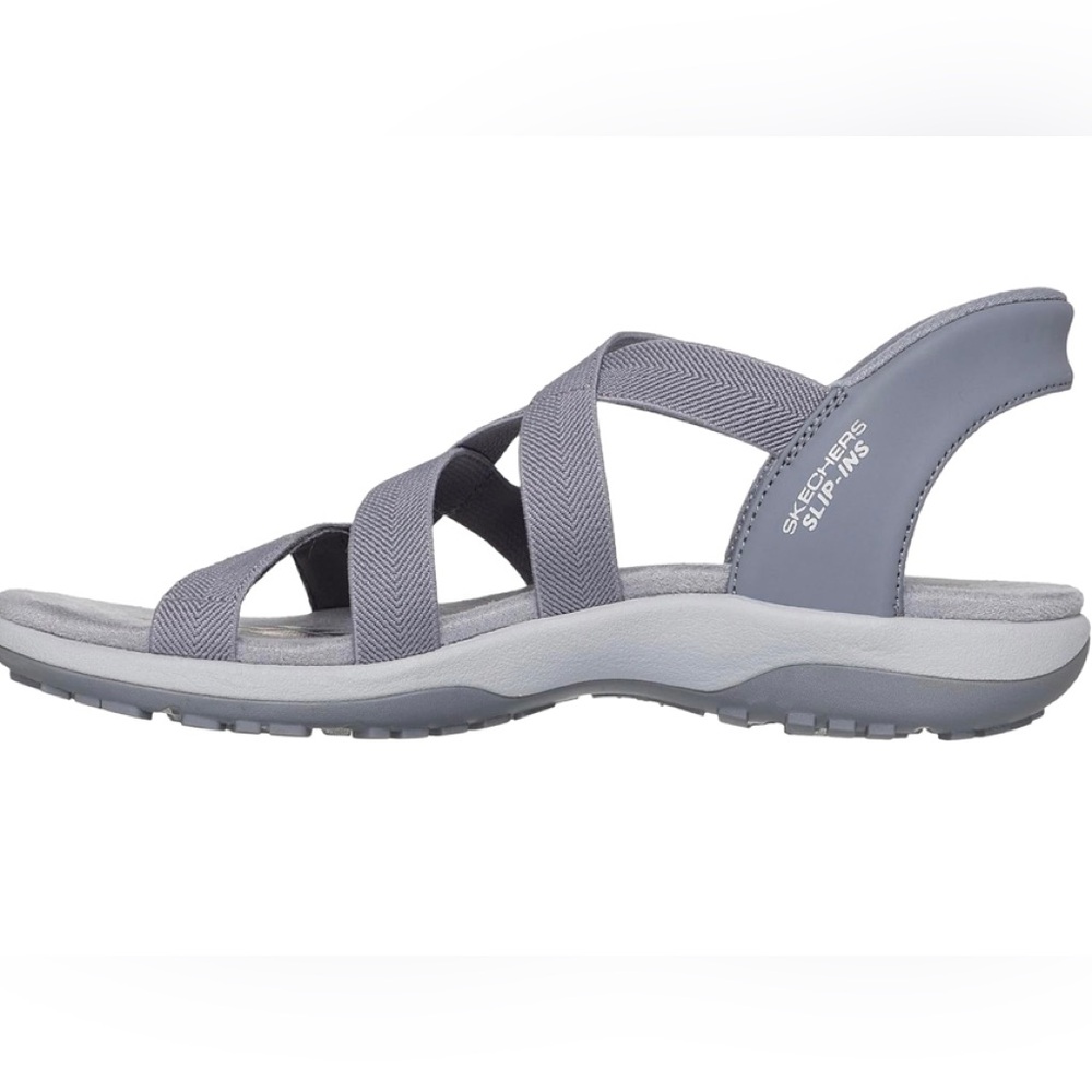 🌸NEW Skechers Women's Reggae Slim-Stretch Flex Hands Free Slip-ins Sandal Sz 10. - Picture 6 of 9